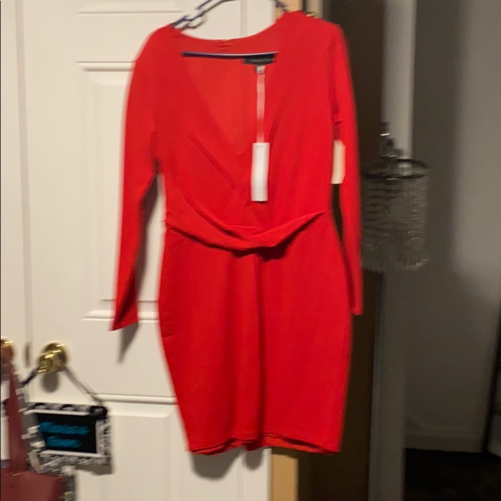 Red dress